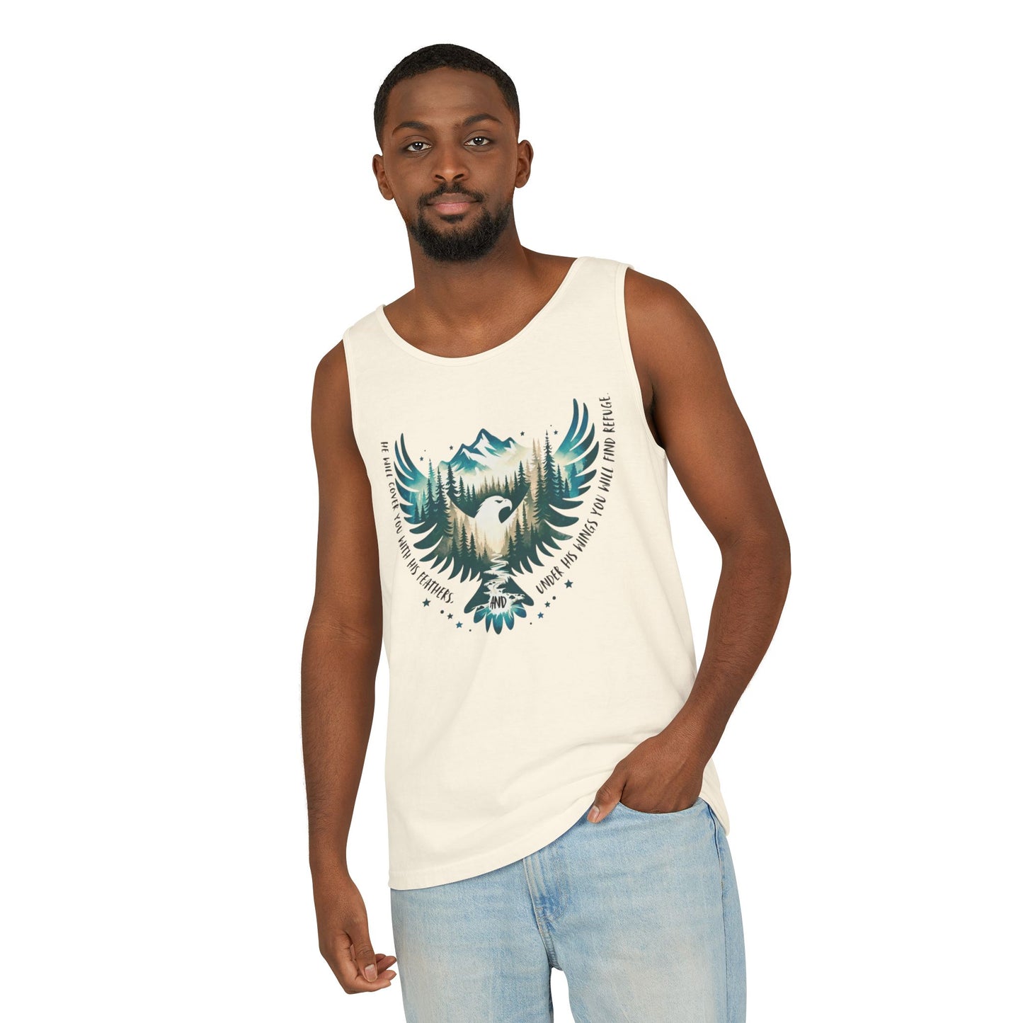 Psalm 91:4 Tank Top