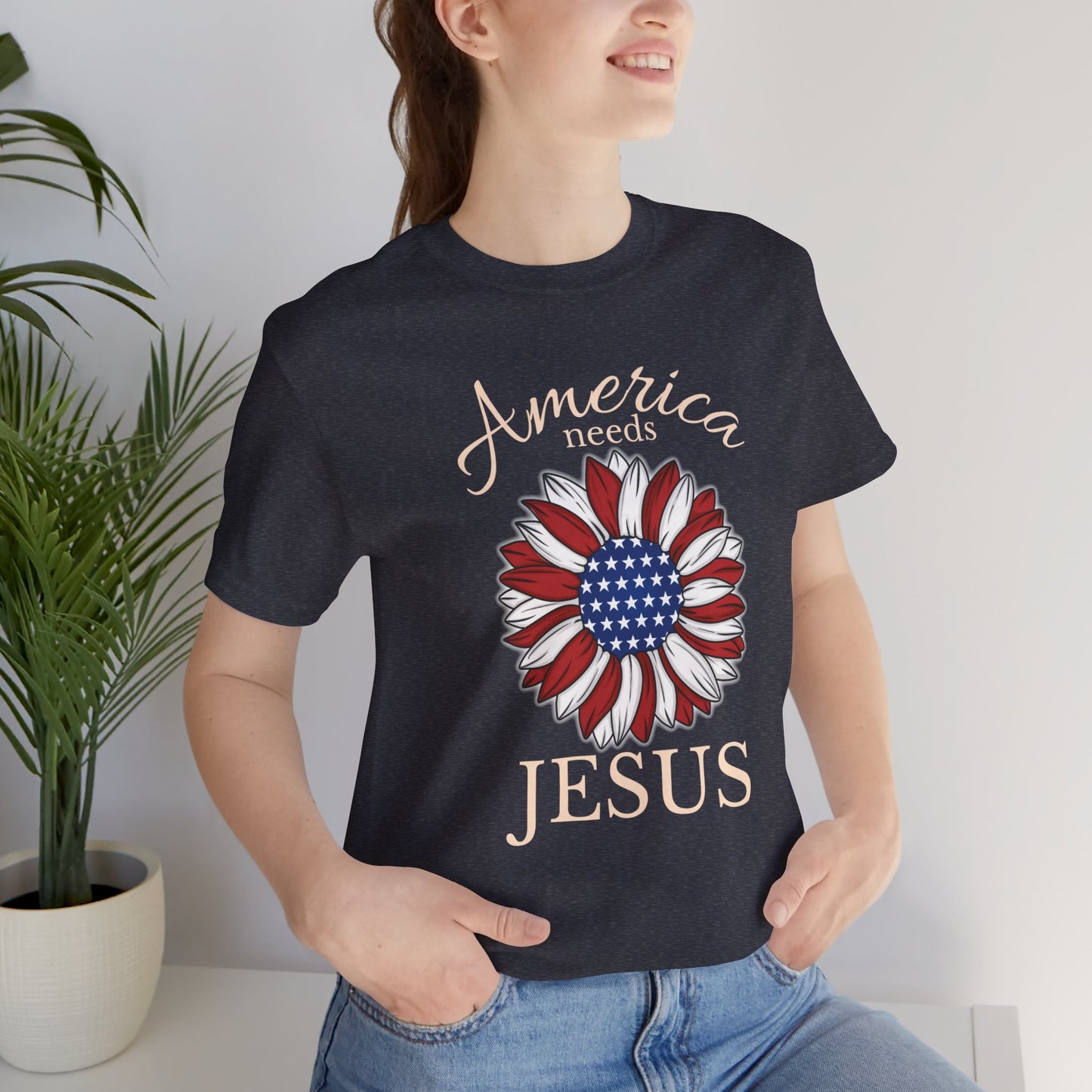 America Needs Jesus T-Shirt