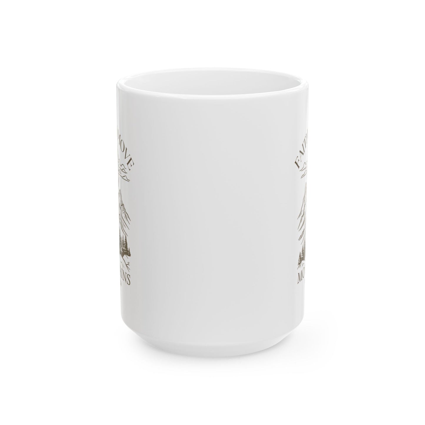 Inspirational Ceramic Mug - Matthew 17:20 - 11oz & 15oz