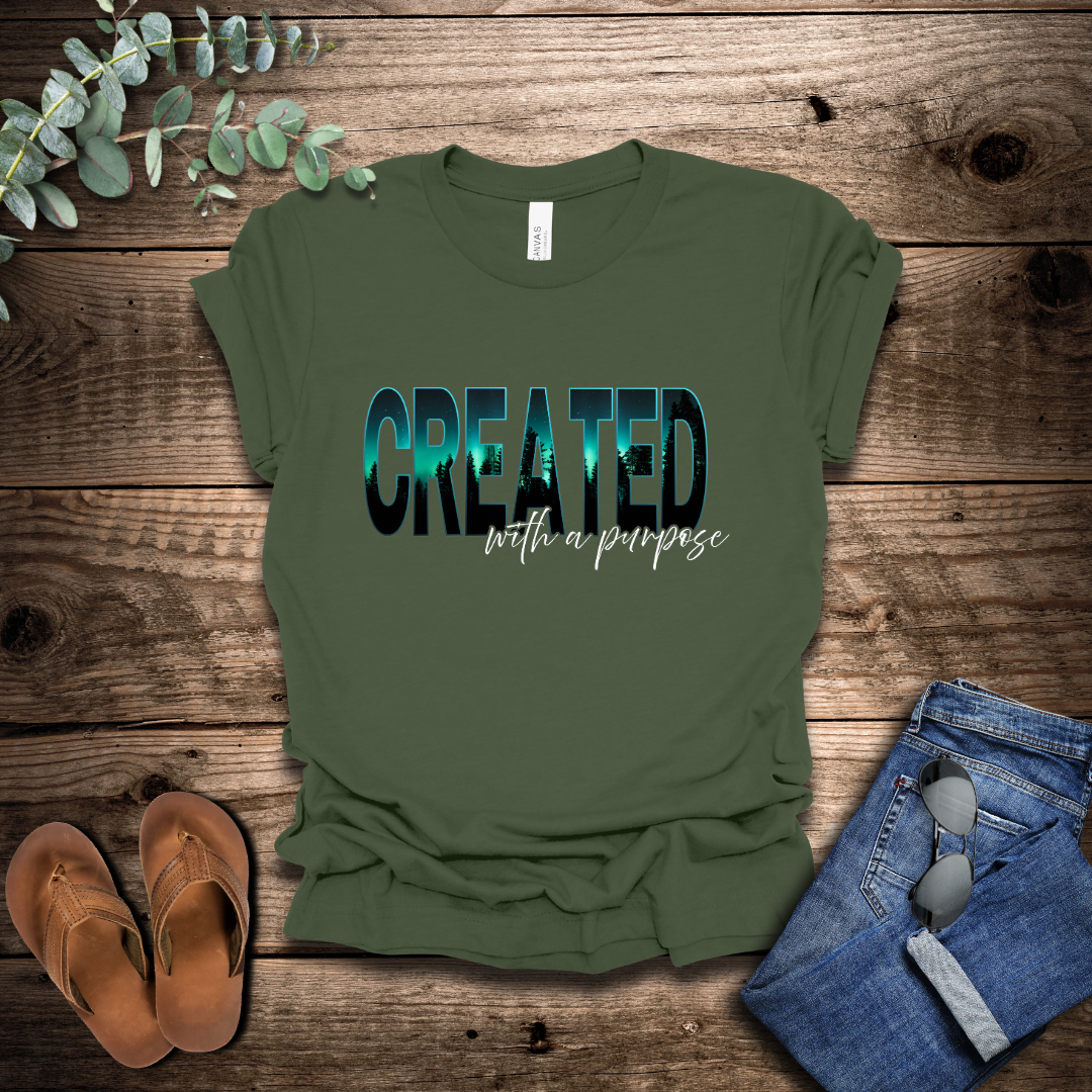 Created With A Purpose T-Shirt