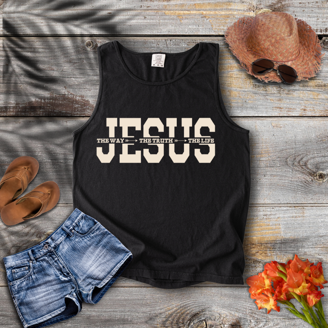 Jesus (The Way, The Truth, The Life) Tank Top