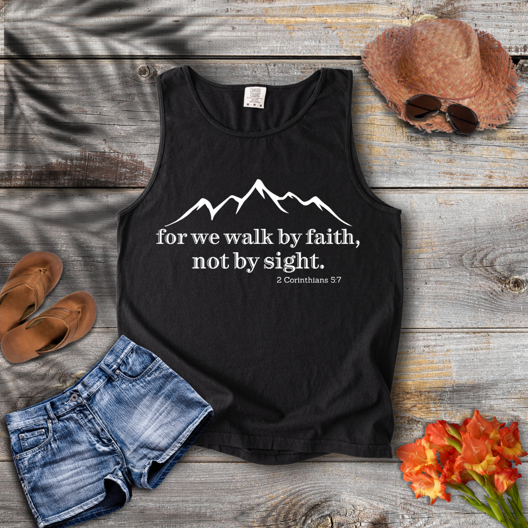 2 Corinthians 5:7 Tank Top