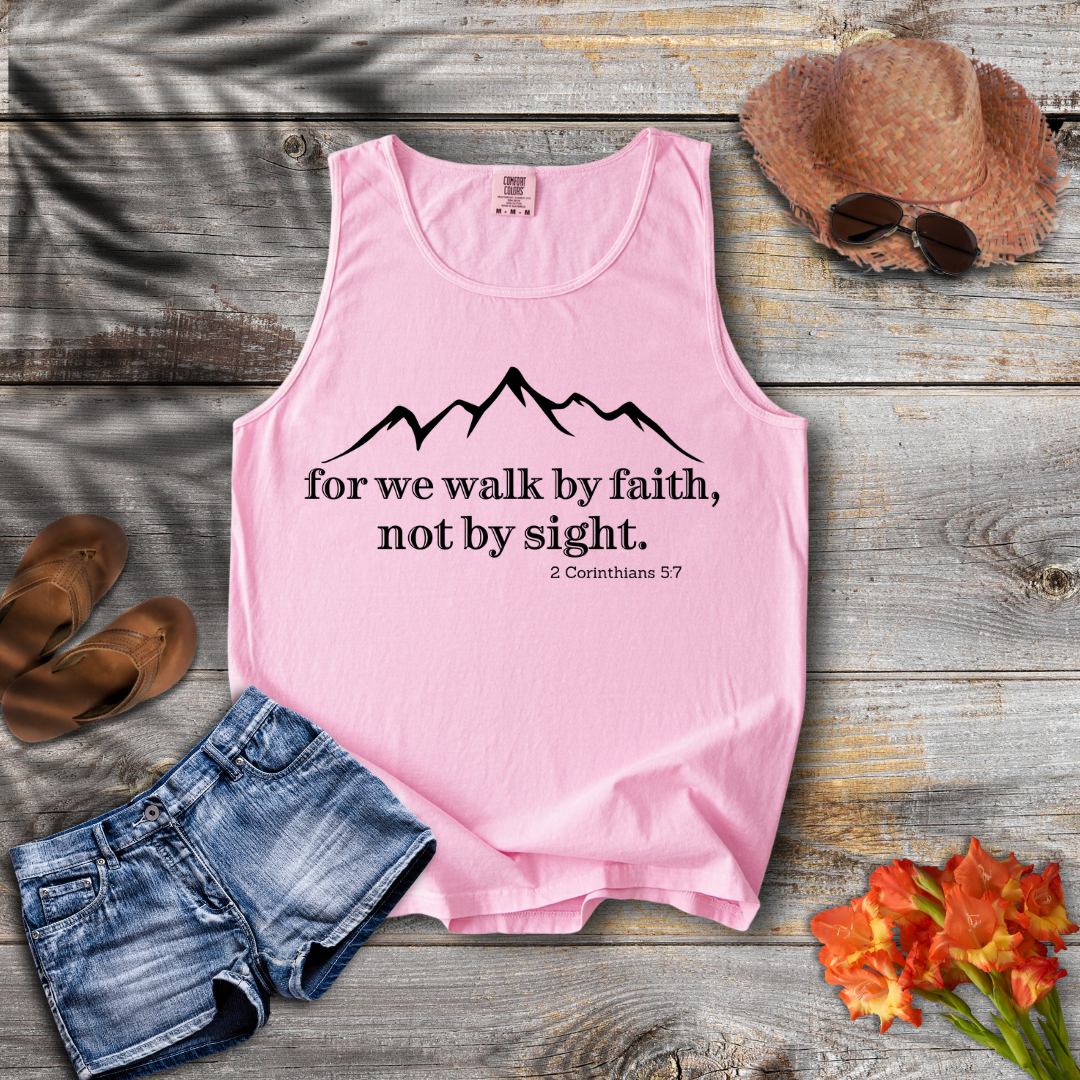 2 Corinthians 5:7 Tank Top
