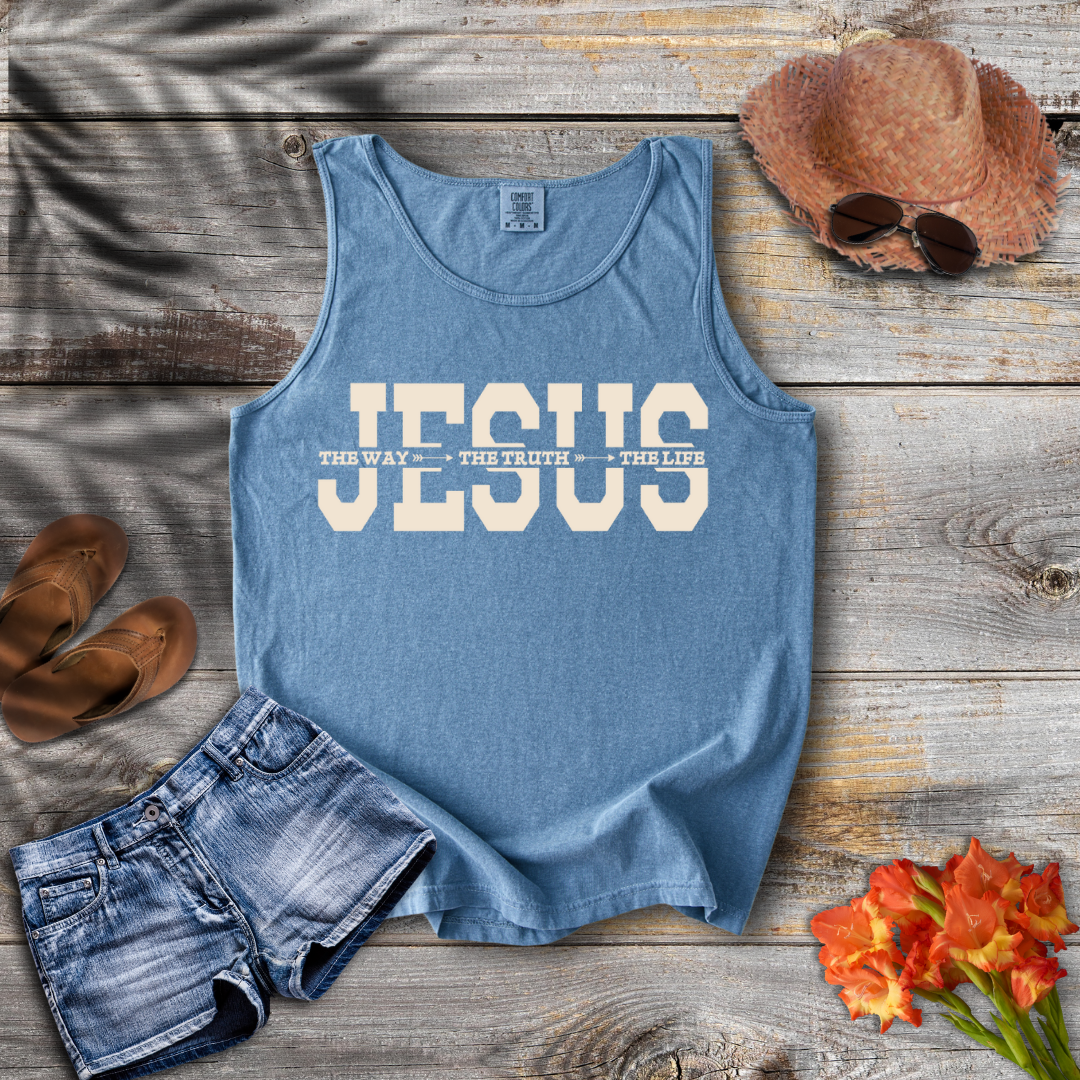 Jesus (The Way, The Truth, The Life) Tank Top