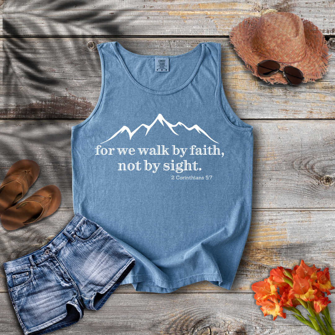 2 Corinthians 5:7 Tank Top