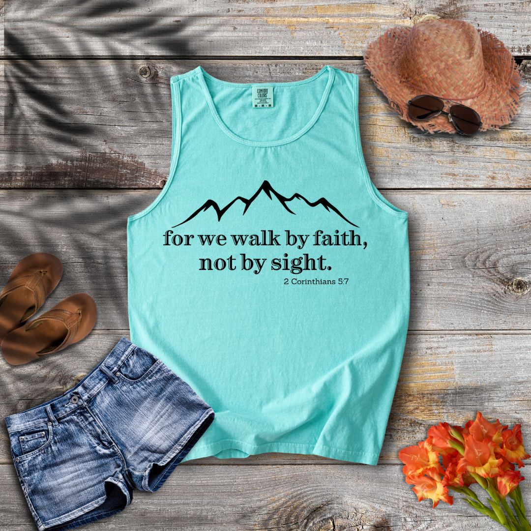 2 Corinthians 5:7 Tank Top