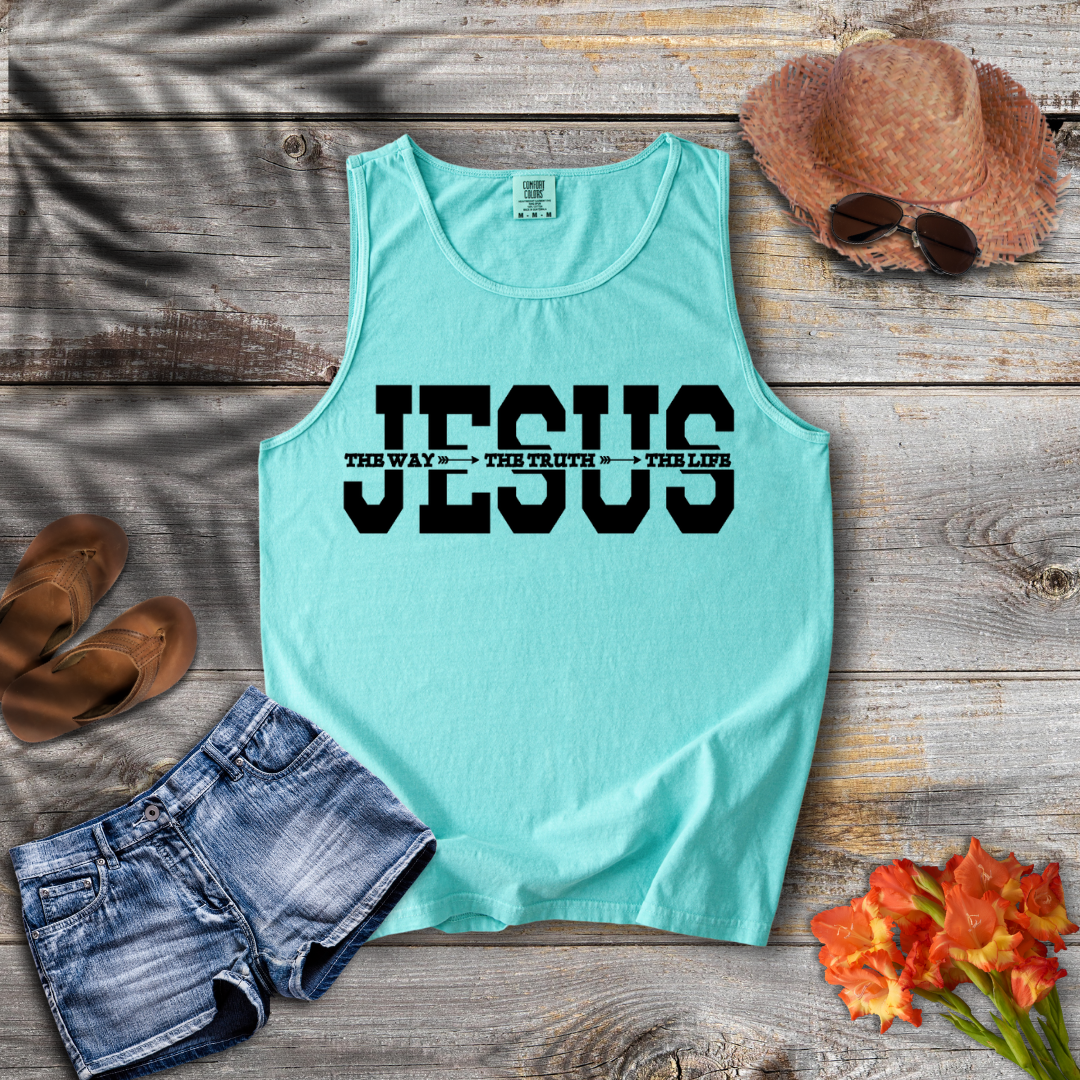 Jesus (The Way, The Truth, The Life) Tank Top