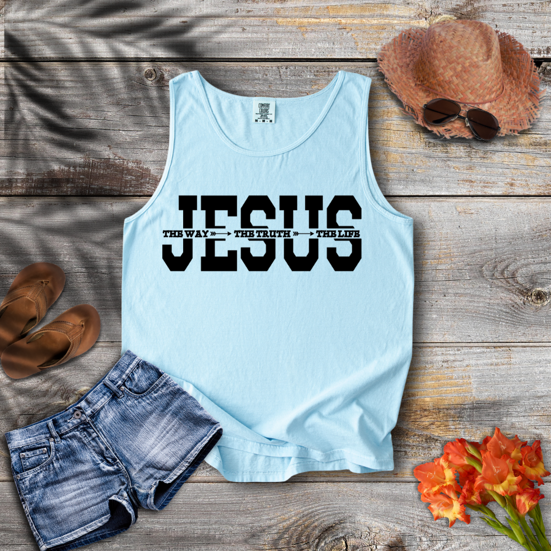 Jesus (The Way, The Truth, The Life) Tank Top