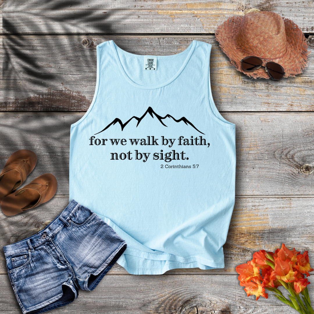 2 Corinthians 5:7 Tank Top