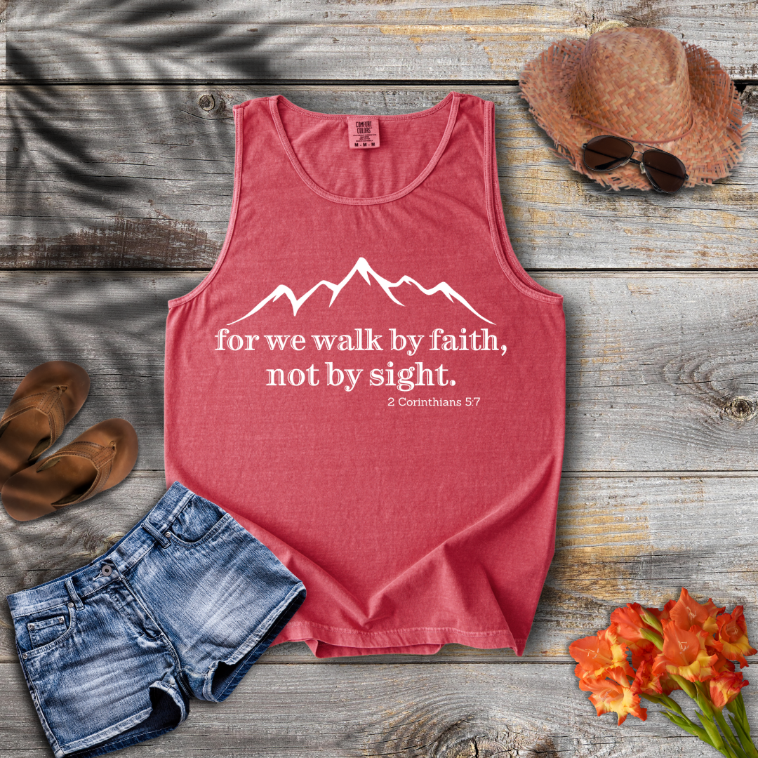 2 Corinthians 5:7 Tank Top