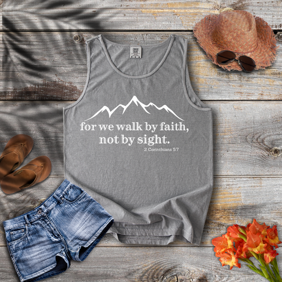 2 Corinthians 5:7 Tank Top