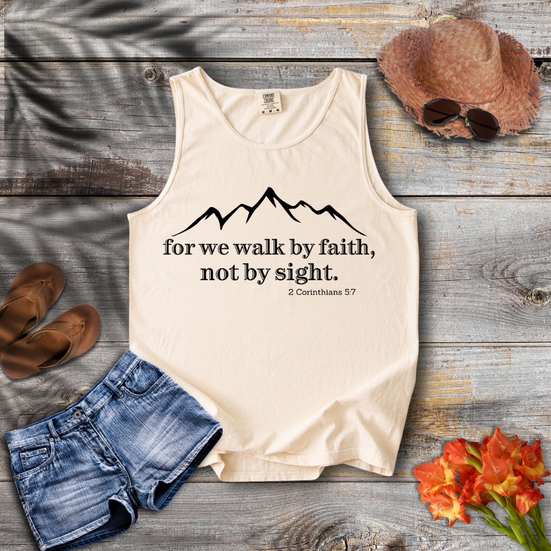 2 Corinthians 5:7 Tank Top