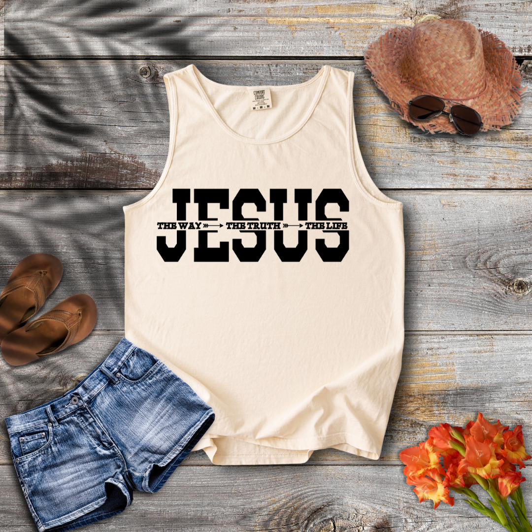 Jesus (The Way, The Truth, The Life) Tank Top