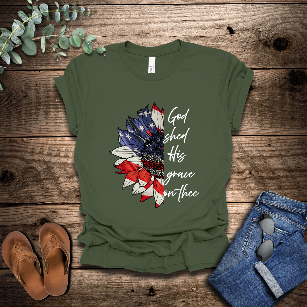 God Shed His Grace T-Shirt