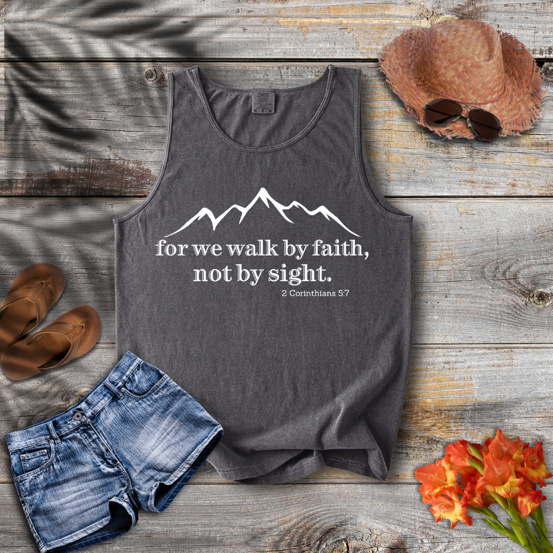 2 Corinthians 5:7 Tank Top