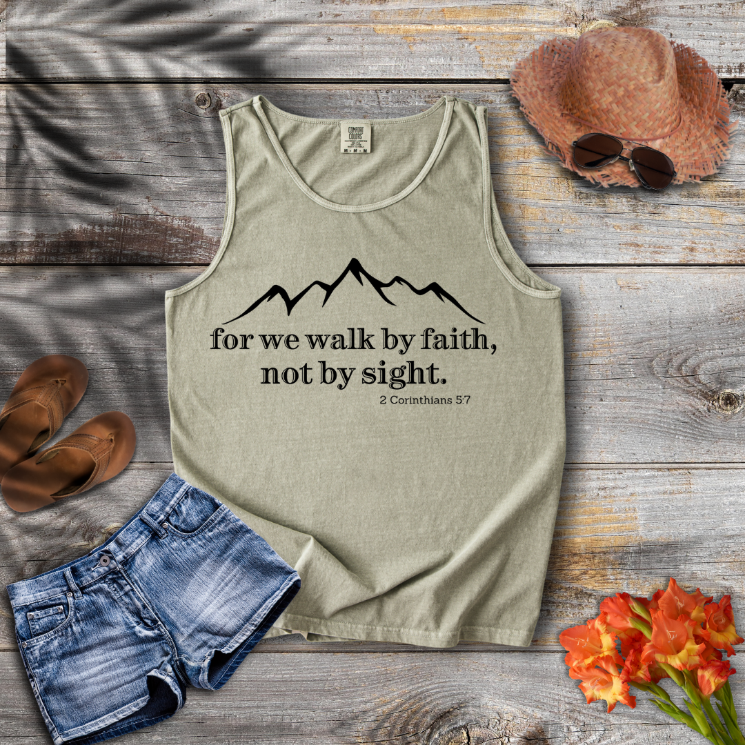 2 Corinthians 5:7 Tank Top