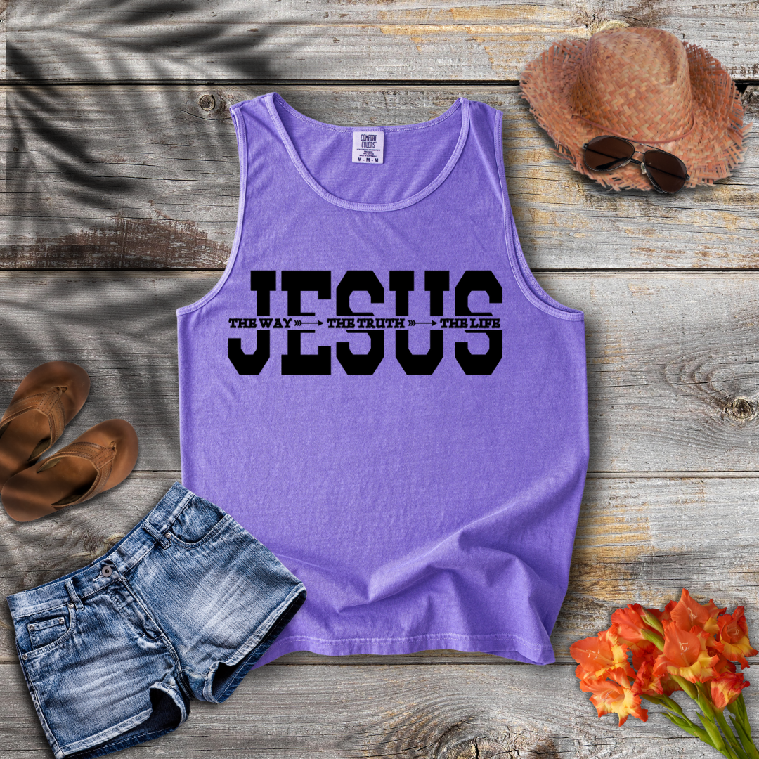 Jesus (The Way, The Truth, The Life) Tank Top