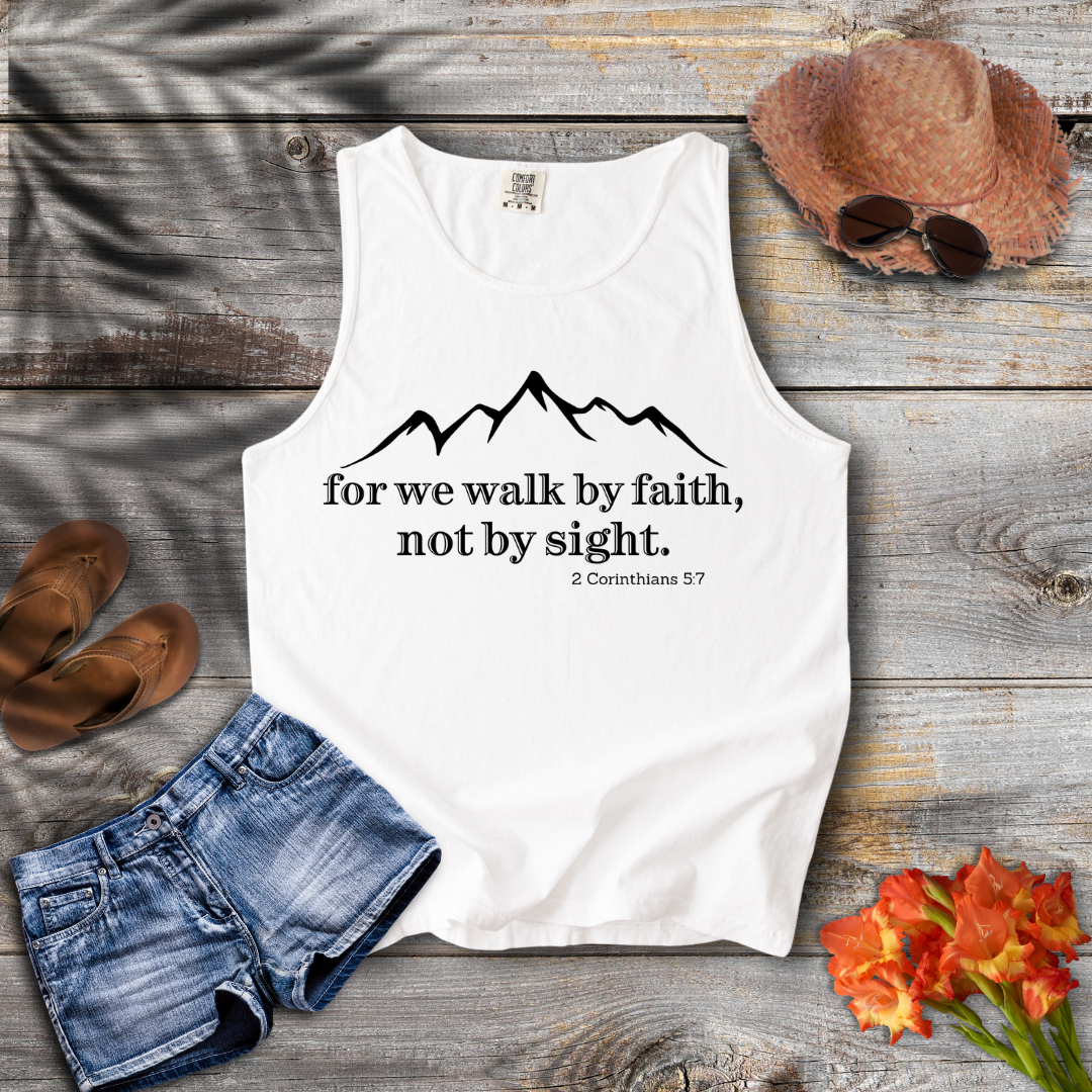 2 Corinthians 5:7 Tank Top