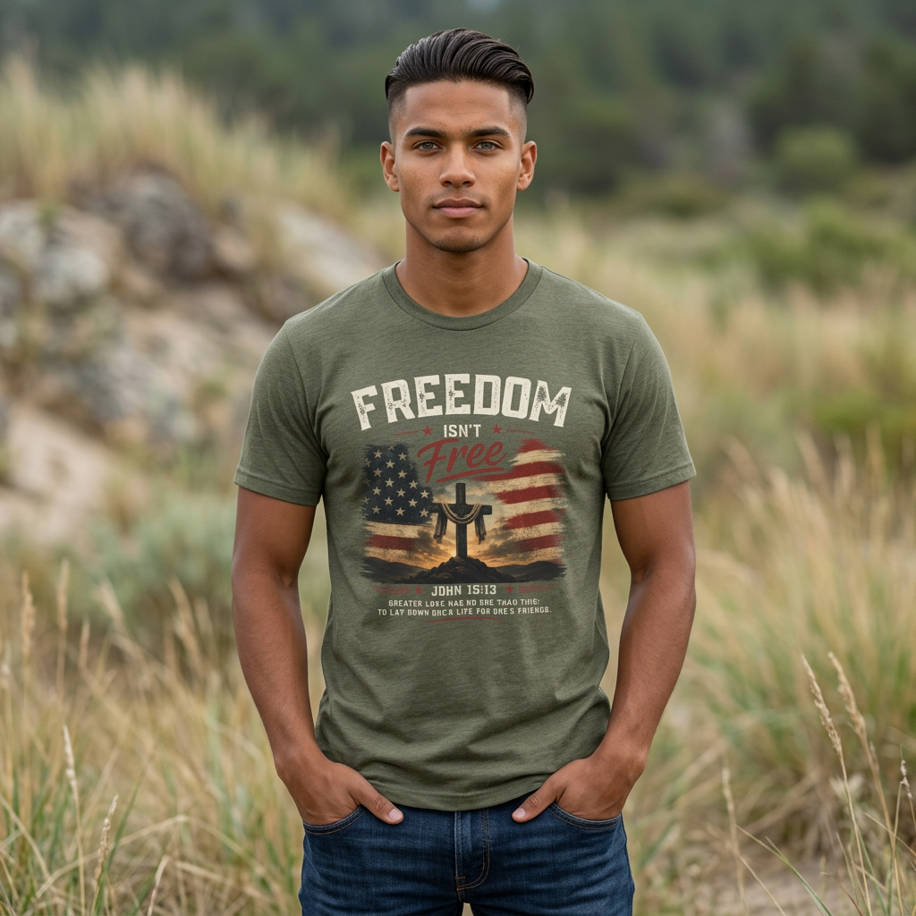 Freedom - John 15:13 T-Shirt