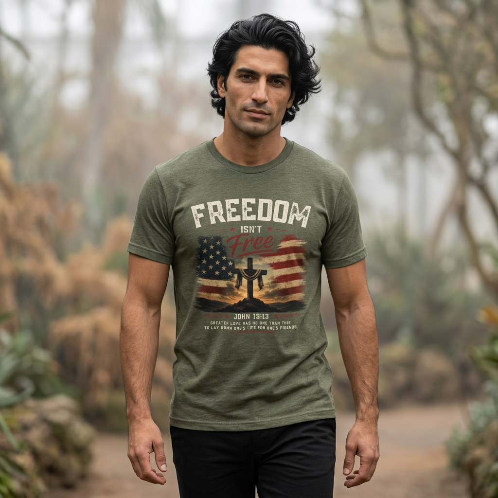 Freedom - John 15:13 T-Shirt
