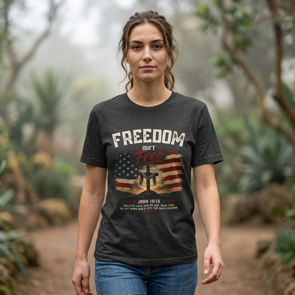 Freedom - John 15:13 T-Shirt