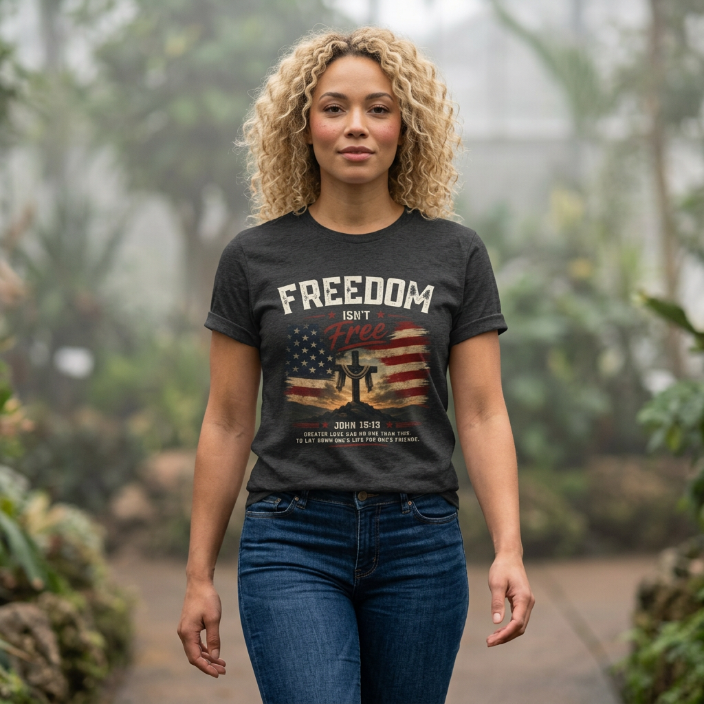 Freedom - John 15:13 T-Shirt