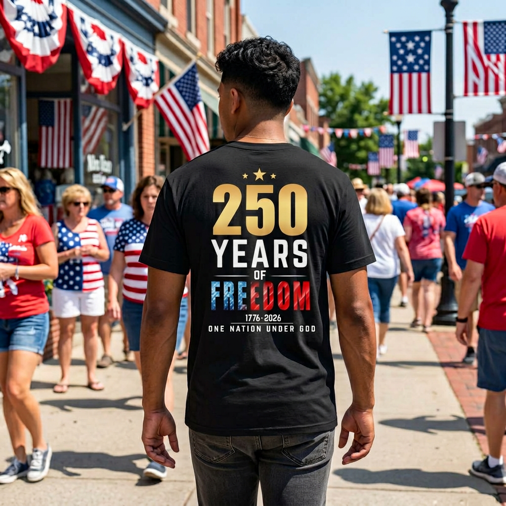 250 Years - One Nation Under God T-Shirt
