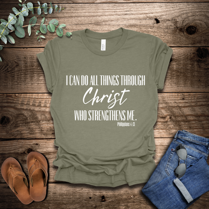 Philippians 4:13 T-Shirt