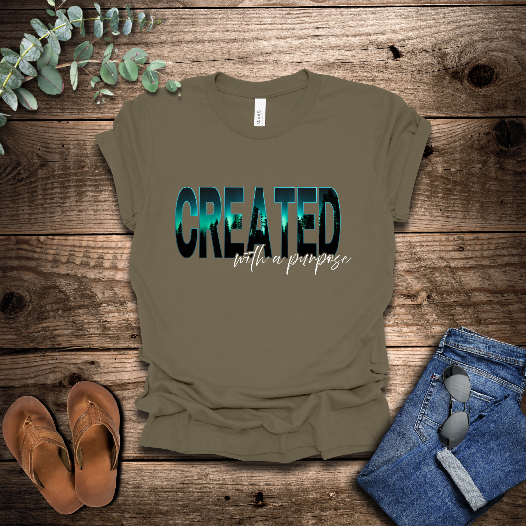 Created With A Purpose T-Shirt