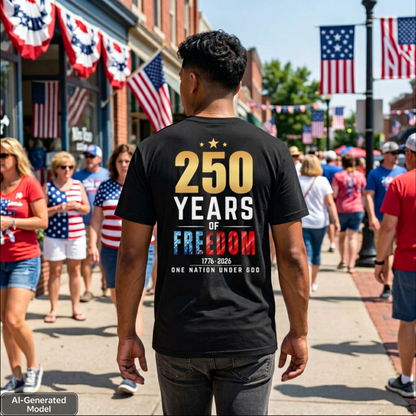 250 Years - One Nation Under God T-Shirt