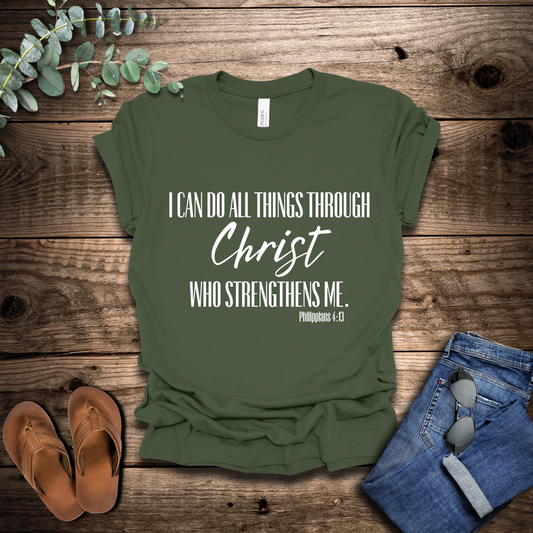 Philippians 4:13 T-Shirt