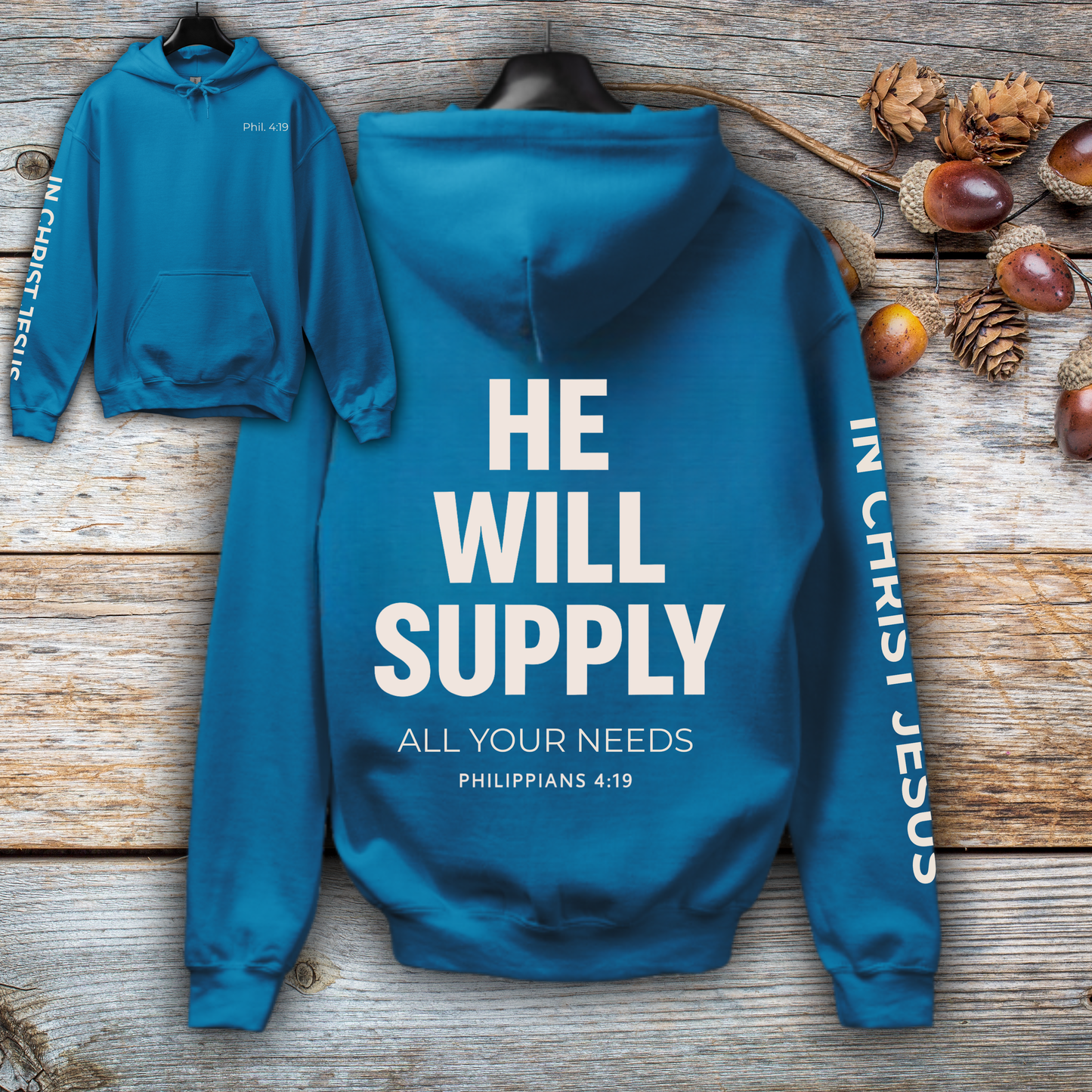 Philippians 4:19 Hoodie