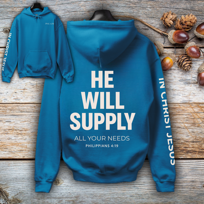 Philippians 4:19 Hoodie