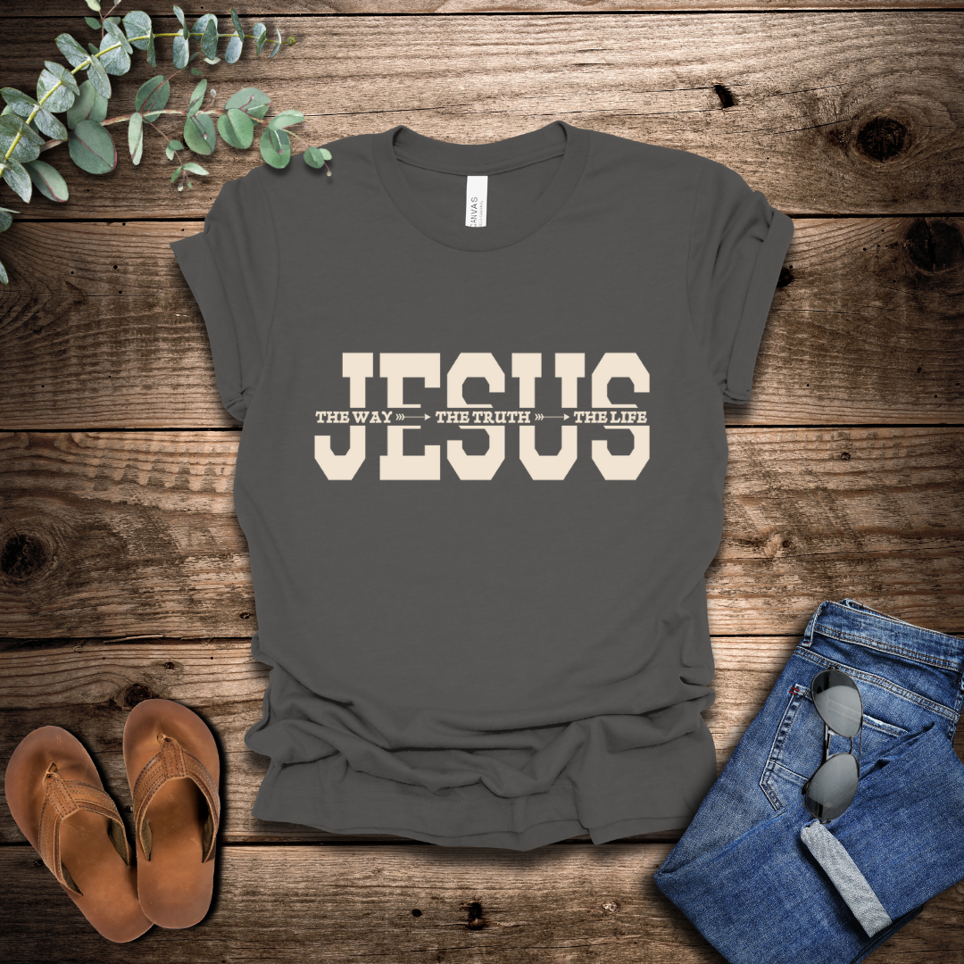 Jesus-The Way, The Truth, The Life T-Shirt