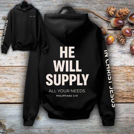Philippians 4:19 Hoodie