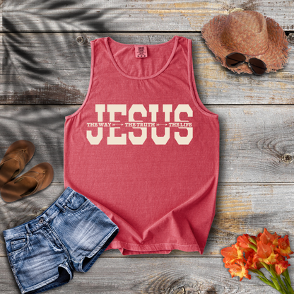 Jesus (The Way, The Truth, The Life) Tank Top