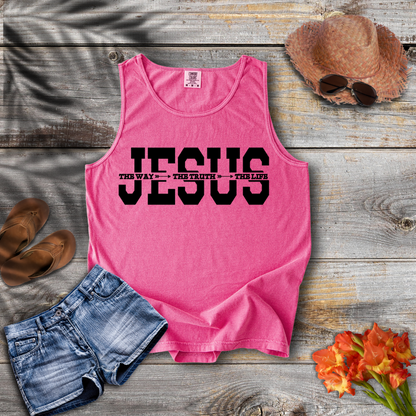 Jesus (The Way, The Truth, The Life) Tank Top