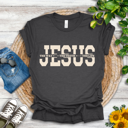 Jesus-The Way, The Truth, The Life T-Shirt