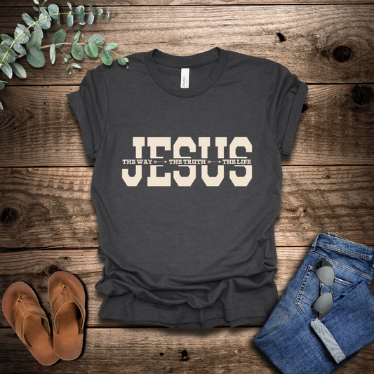 Jesus-The Way, The Truth, The Life T-Shirt