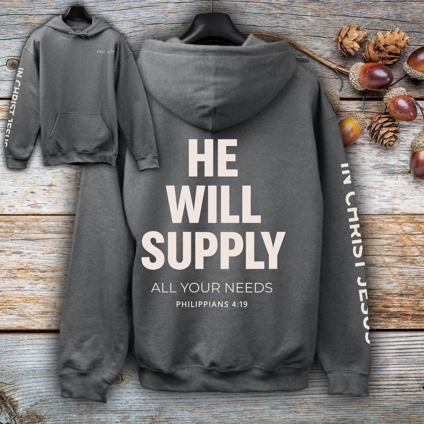 Philippians 4:19 Hoodie