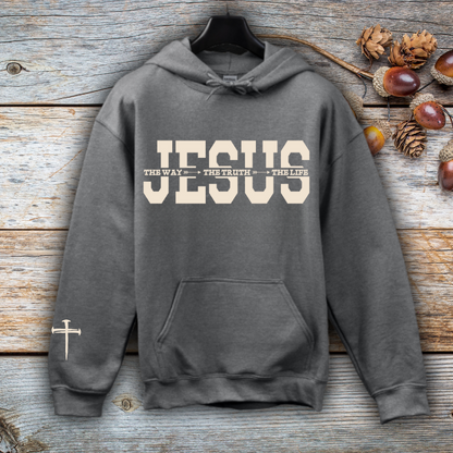 Jesus-The Way-The Truth-The Life Hoodie