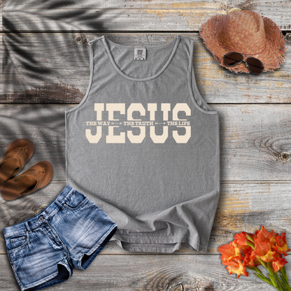Jesus (The Way, The Truth, The Life) Tank Top