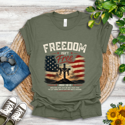 Freedom - John 15:13 T-Shirt