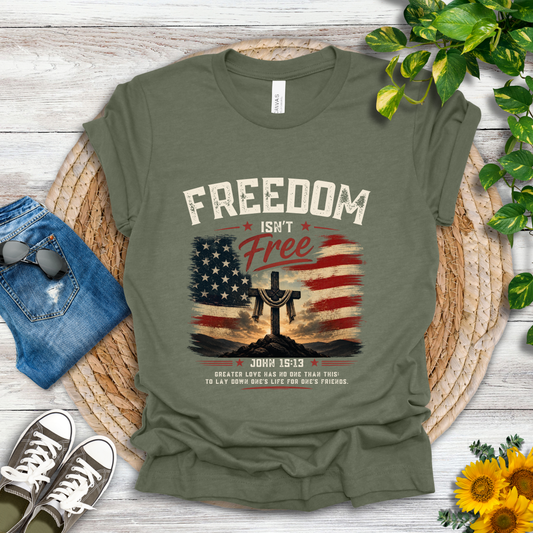 Freedom - John 15:13 T-Shirt