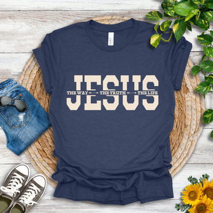 Jesus-The Way, The Truth, The Life T-Shirt