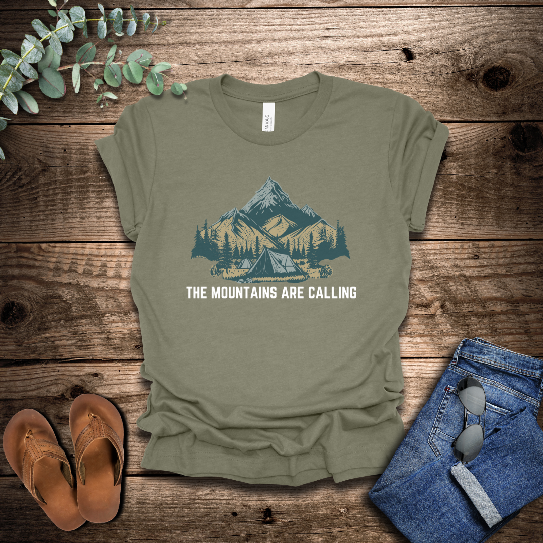 The Mountains Are Calling T-Shirt