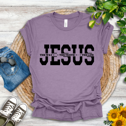 Jesus-The Way, The Truth, The Life T-Shirt