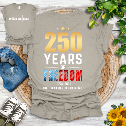 250 Years - One Nation Under God T-Shirt