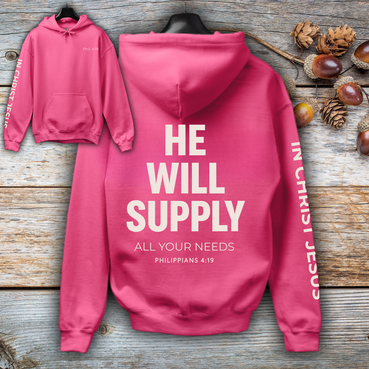 Philippians 4:19 Hoodie
