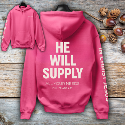 Philippians 4:19 Hoodie